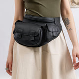 Stealth Leather Belt Bag
