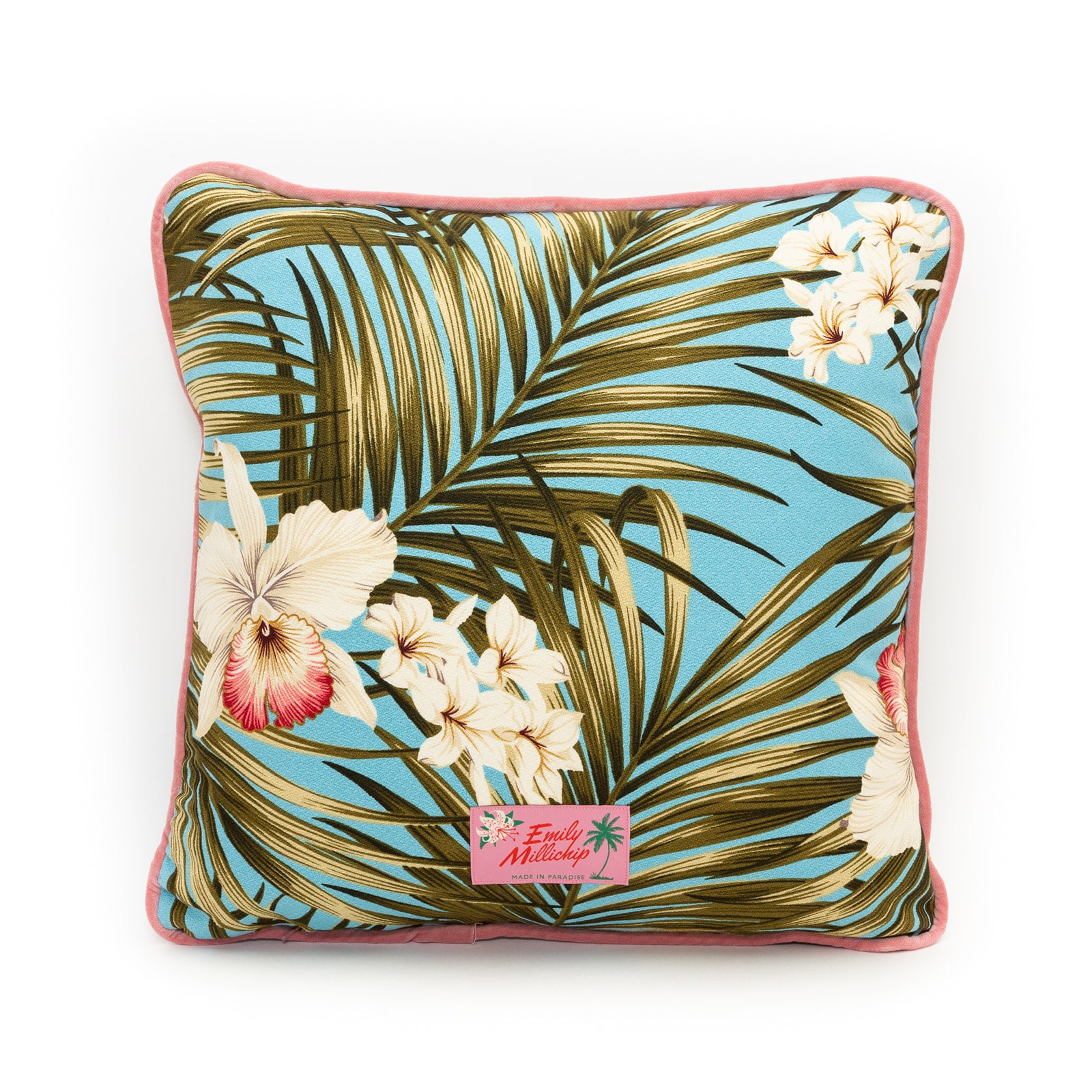Blue Orchid Luxury Cushion